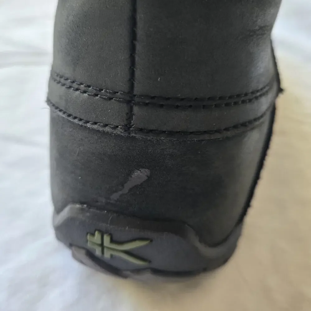 KURU Quest Men's Hiking Outdoor Lace Up Leather Boots Black Size 12.5
